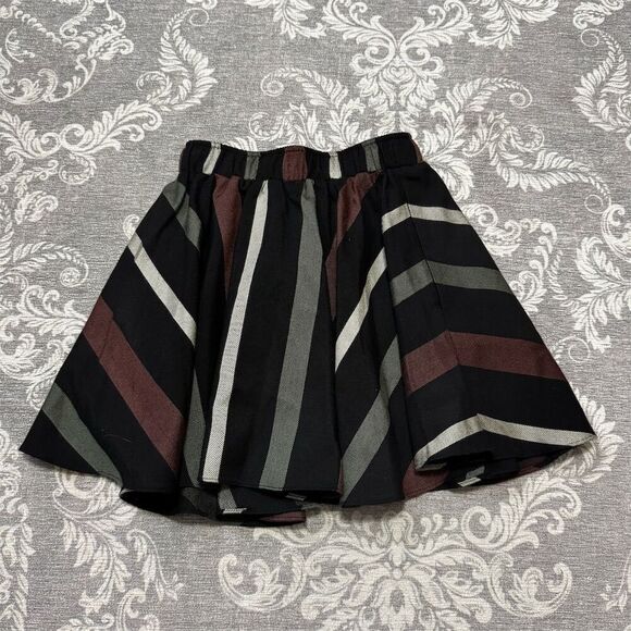 BCBGeneration Women's Striped A-Line Short Skirt Multicolor Size XXS - Picture 2 of 7
